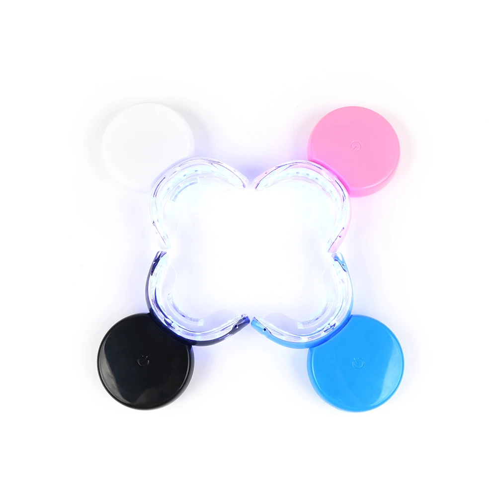 

New Patent Teeth Bleaching Kit Home Set Rechargeable Teeth Whitening LED Light
