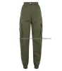 new design khaki cargo pants multi pocket pants for fashion casual dress