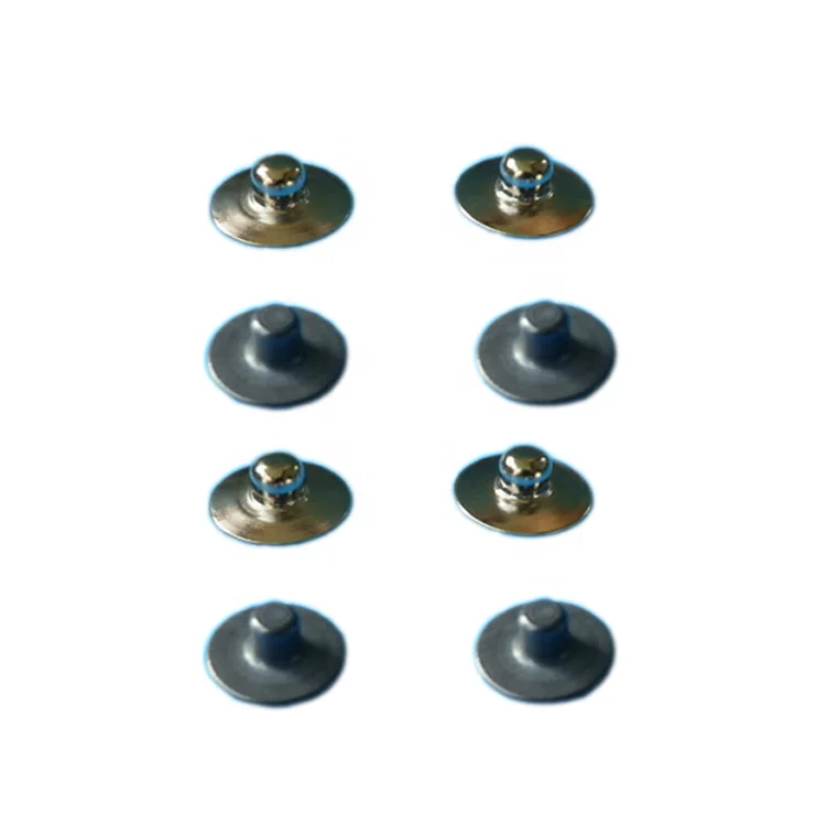 

medical snap button 3.9 ECG/EEG metal button, Silver color