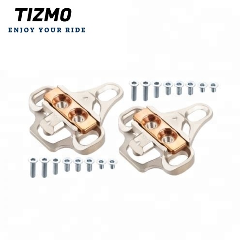 

Wellgo RC8 Bike Cleats SPD Shoes Adapter Silver MTB Road Cleats To SPD Cleats