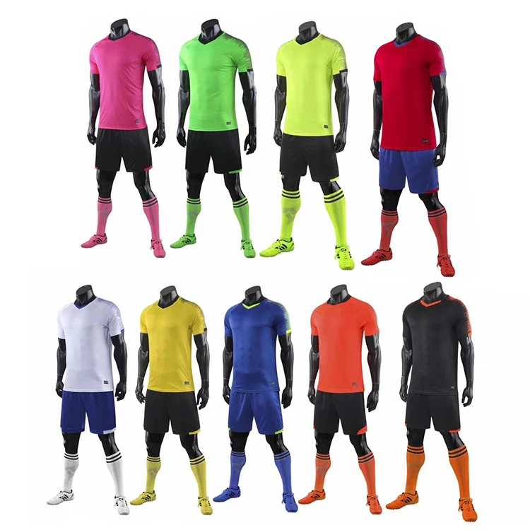 

Cheap Sublimation Custom Printing Soccer Wears Uniforms Sportswear Set Team Training Football Wear Soccer Jerseys, White,black,red,orange,blue,yellow,fruit green,rose red, green