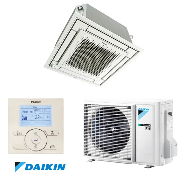 Multi Flow Ceiling Mounted Cassette Type Air Conditioner Daikin Ffa60a9 Rxm60n9 Buy Air Conditioner Ceiling Mounted Cassette Type Air