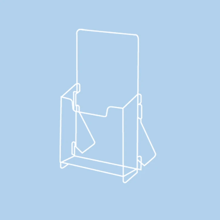 
Foldable Display Office Business Card Holder 