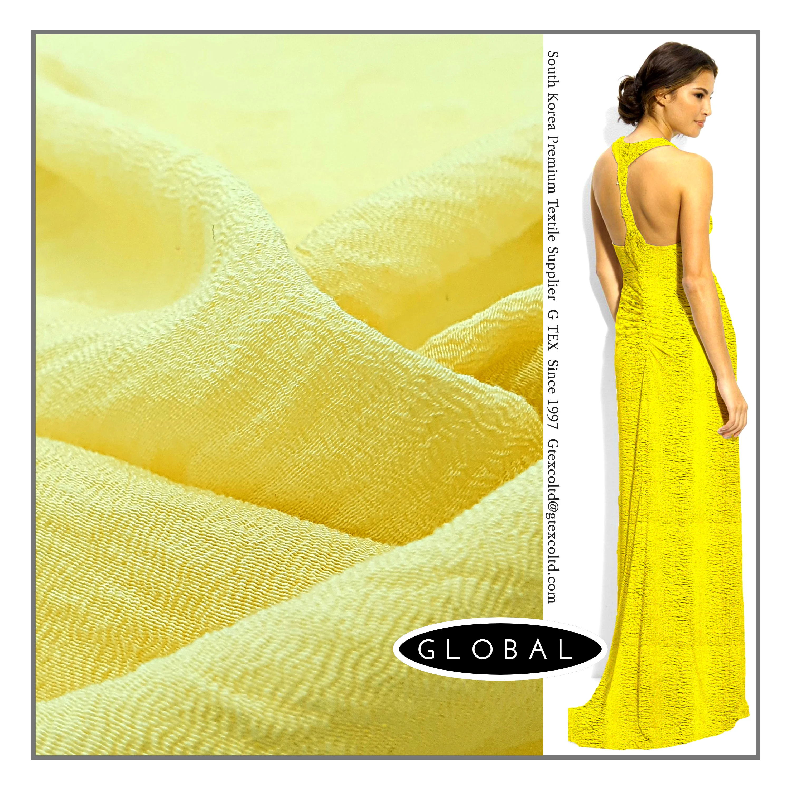 
G TEX / Made In Korea / Premium Quality / Woven P/D Fabric RAYON 70% COTTON 30% / For Women Dress, Skirt, Shirt, etc 