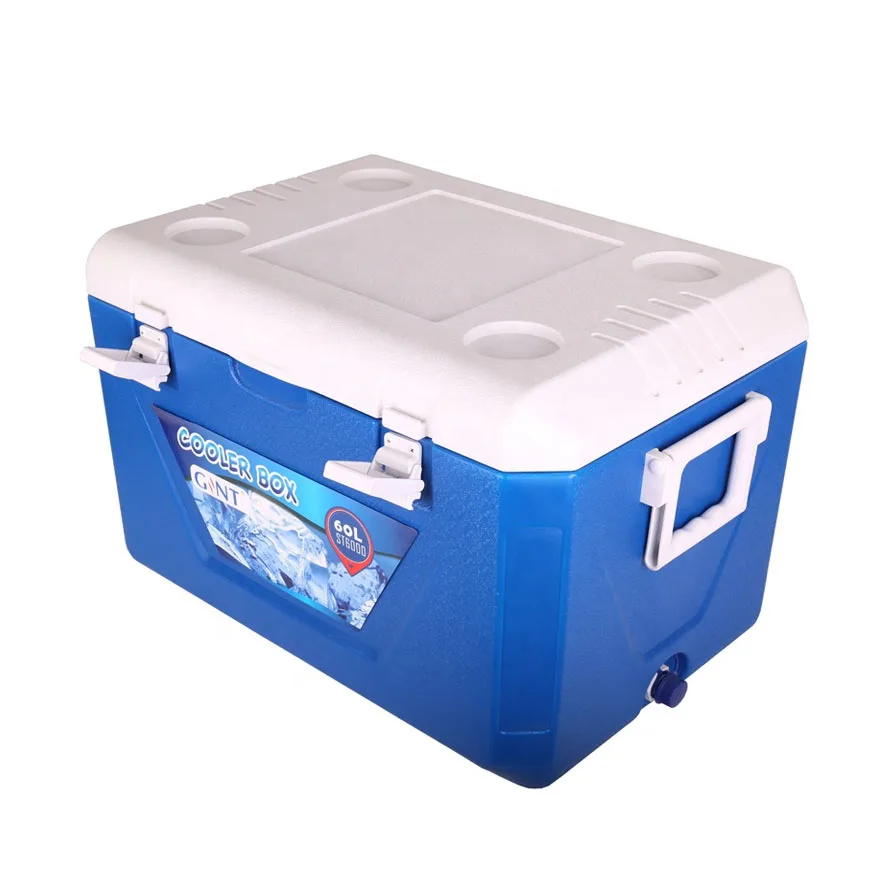 

hiking custom sustainable outdoor camping modern picnic ice chest car 60L picnic marine fishing camping cooler box