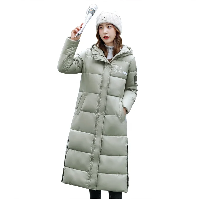 

Women's Long Down Jacket Hooded Thickened Winter Down Parka Puffer Maxi Coat