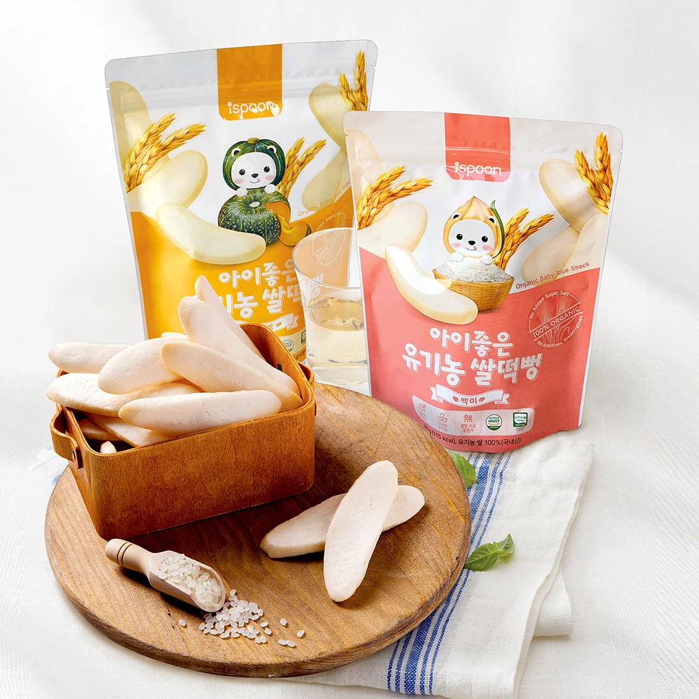 
Baby Food Rice Snack (Korean Baby Organic Snacks) - Sweet Pumpkin 
