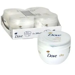 dove silky body cream 300ml