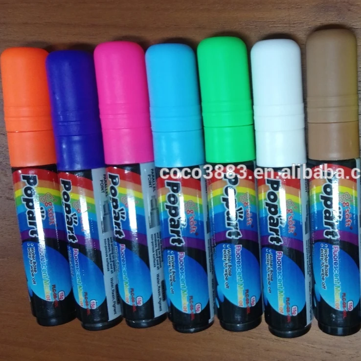 

Good quality Dry Erase Neon Ink Glass chalk Marker