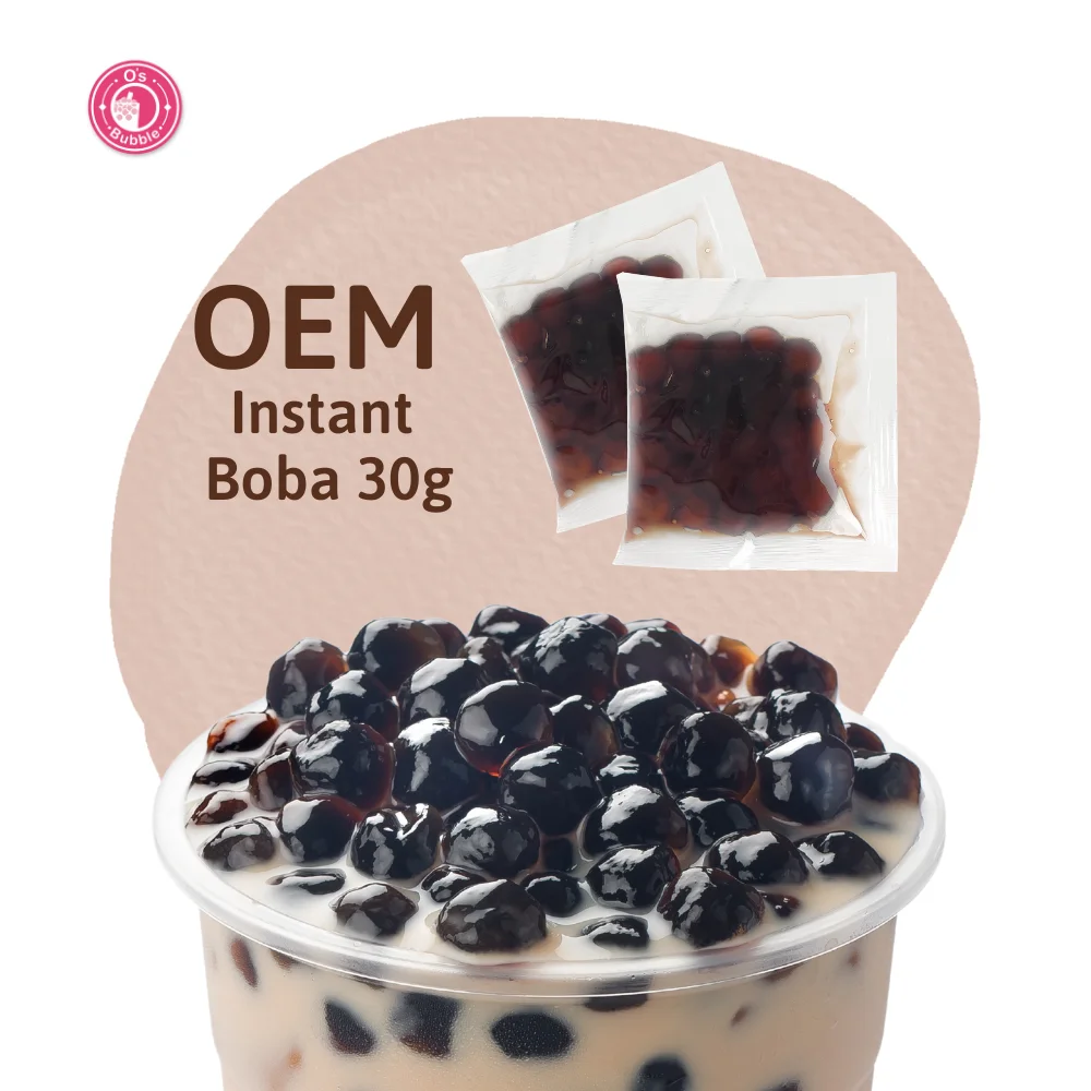 OEM Customizded Instant Bubble Tea Taiwan Boba Manufacturer