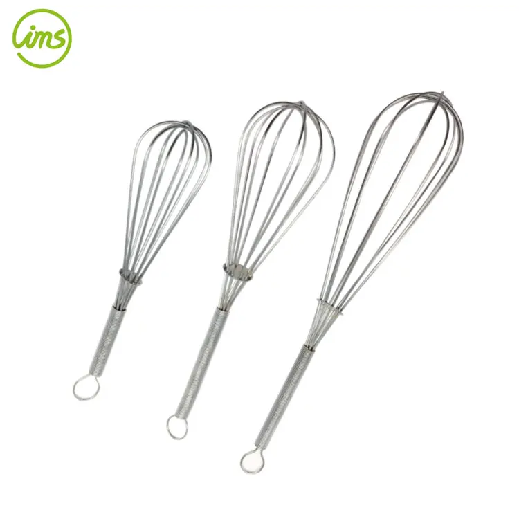 

Eco - Friendly Kitchen Utensil Wire Whisk Set, Silver