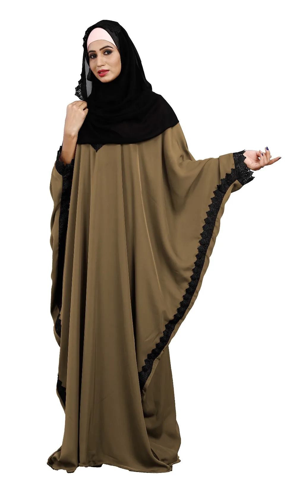 burkha front open