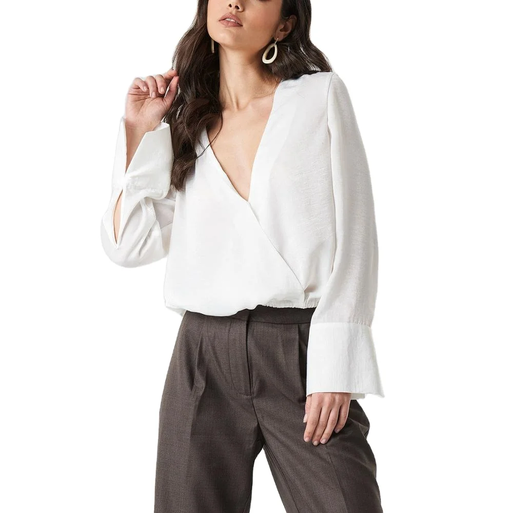

2019 New Fashionable High Quality Womens Ladies Casual Blouse Top