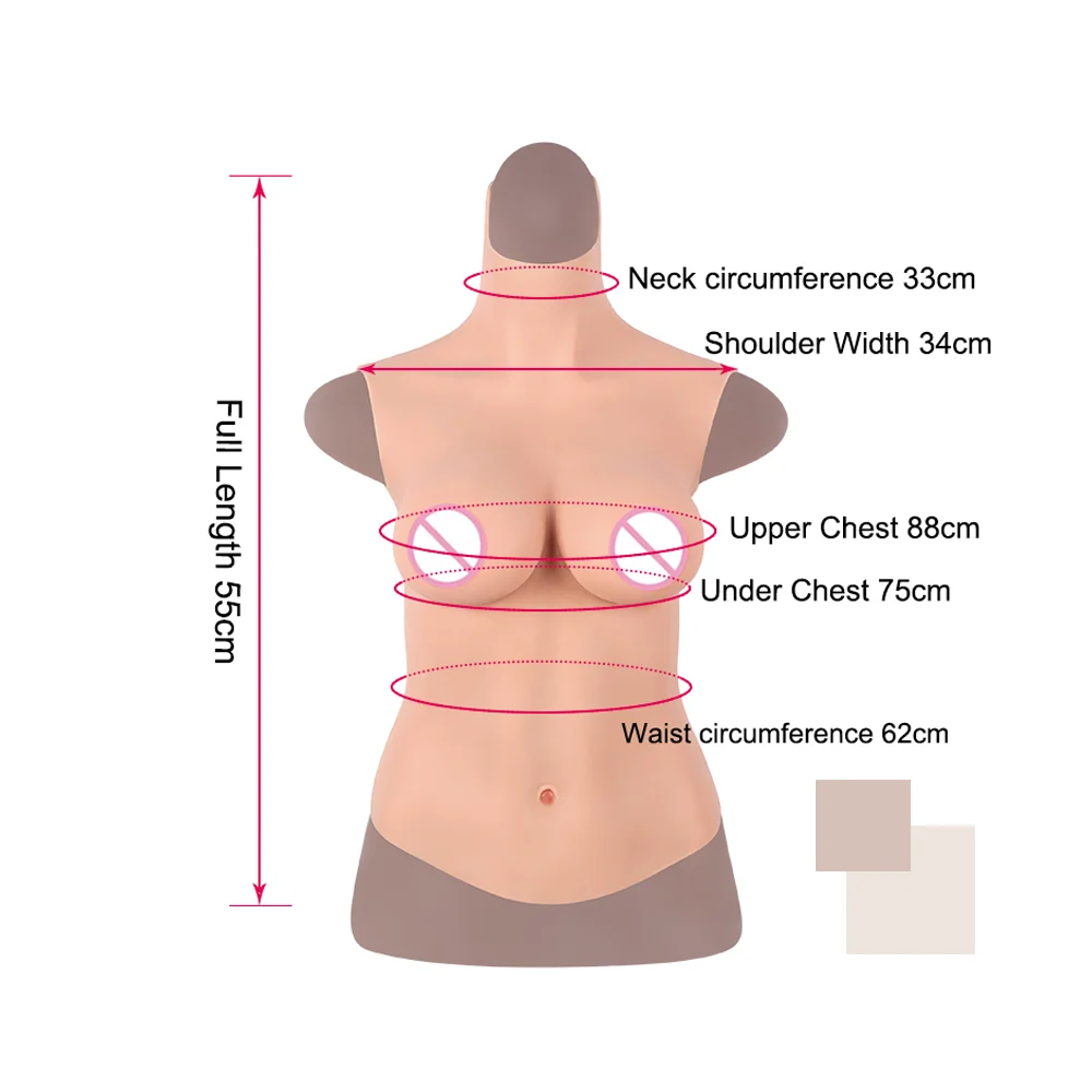 1 Pair E Cup Silicone False Breast Boobs Forms Transvestites Enhancer Bra Breast