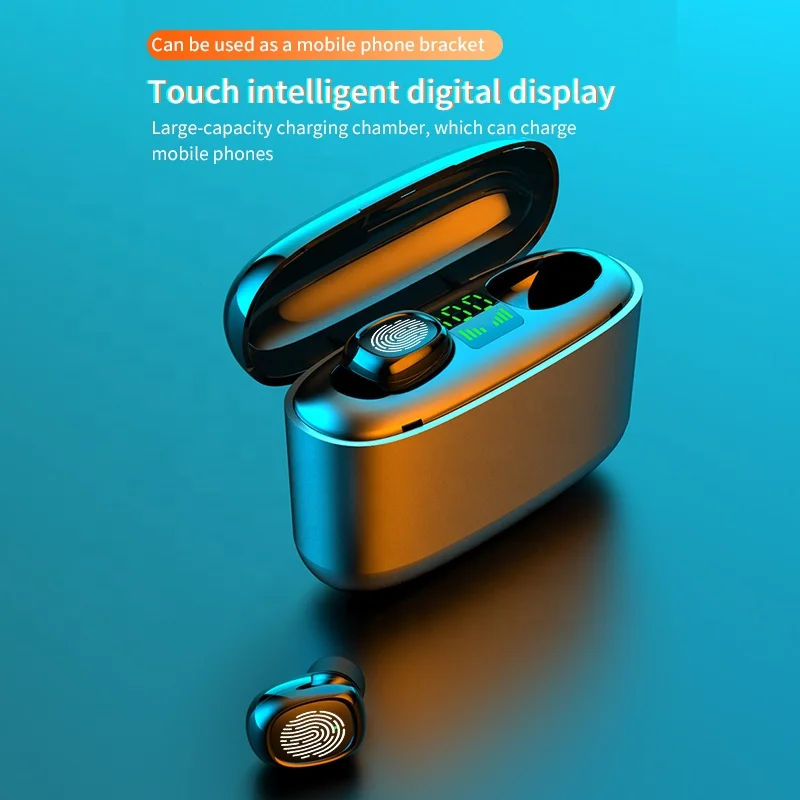 

Twins Wireless Earbuds Headphones 5.0 BT Earphones TWS Headset Bloototh Handsfree Sports Ear Buds For a Mobile Phone