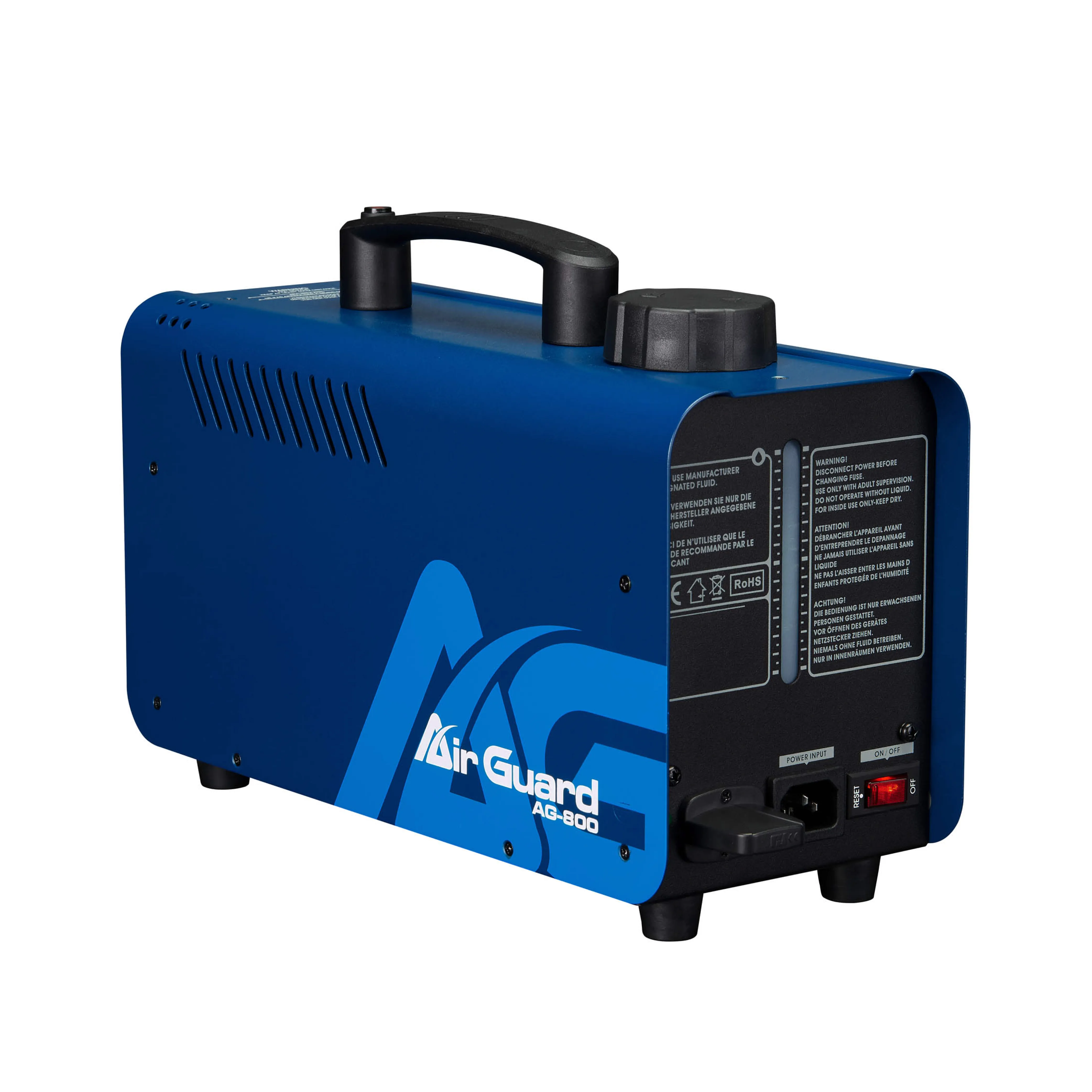 

Free Shipping Fog Machine Disinfection Atomizer Anti-epidemic air sanitization Professional car care product, Blue