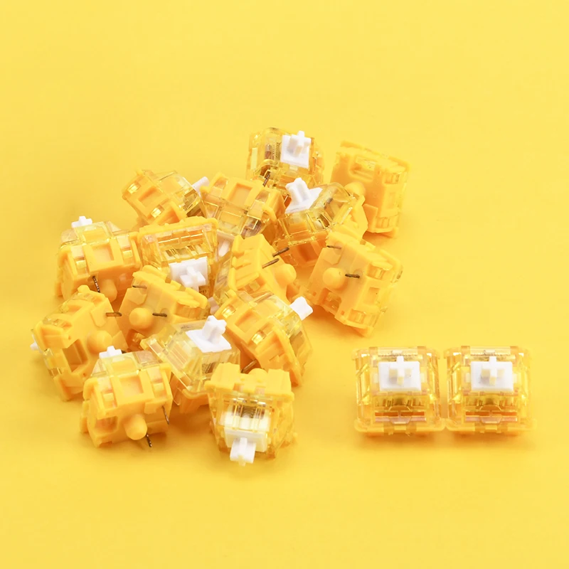 

New Arival Ajazz Banana Yellow DIY Customize Mechanical Keyboard Switch