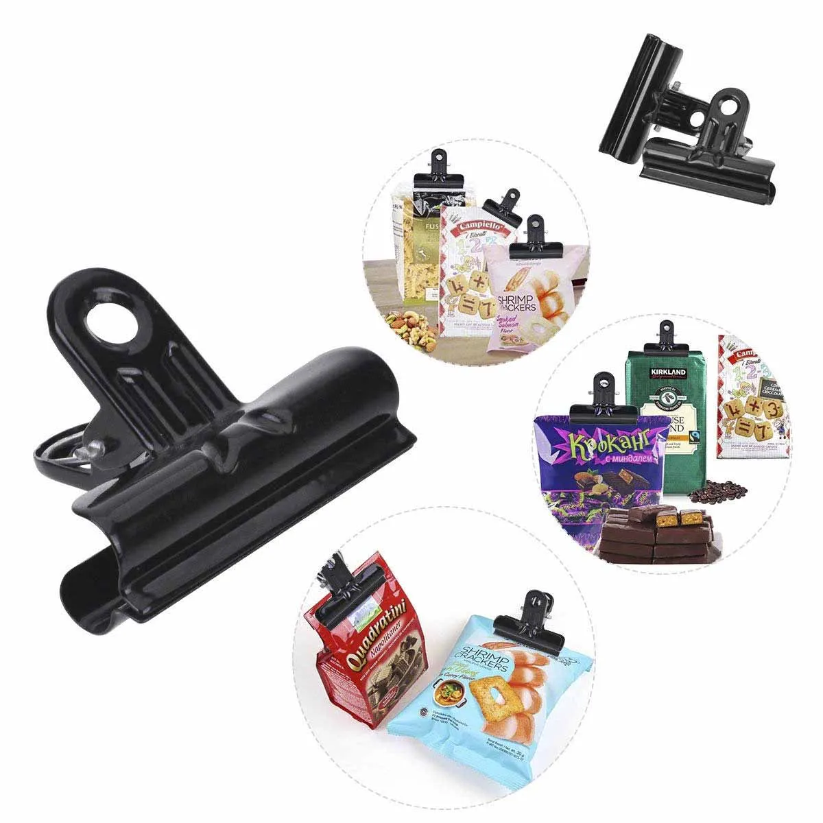 metal bulldog paper binder clip