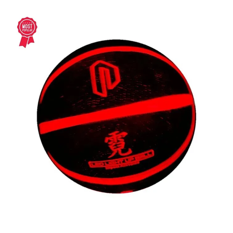 

Noctilucent Twinkle LED Light up Basketball, Customize color