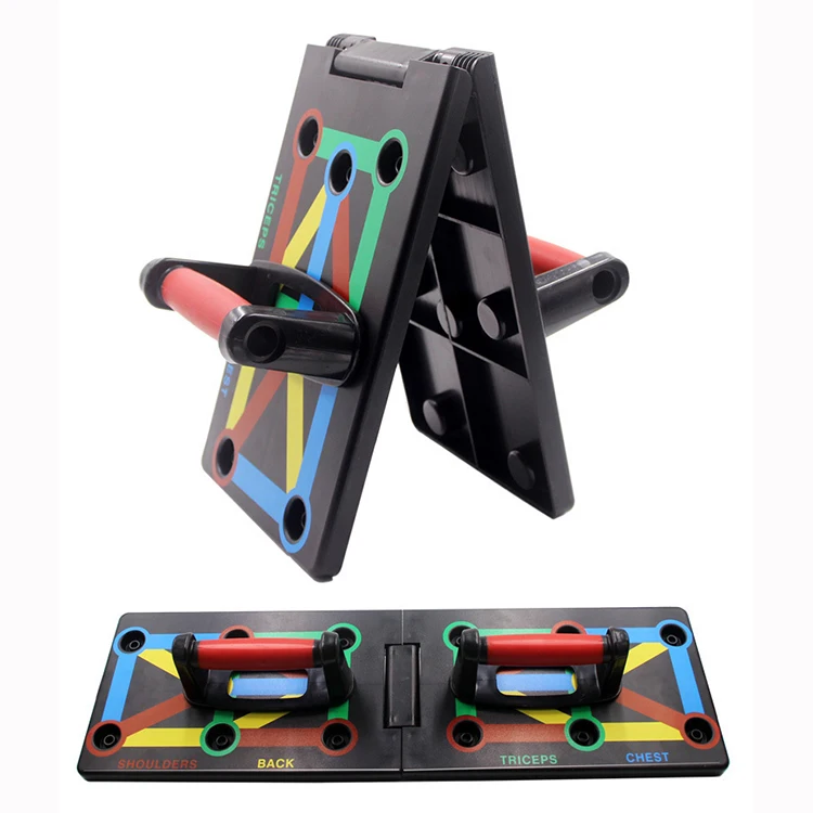 

New Design ABS Multifunctional Men Women Home Fitness System 9 In 1 Push-up Board