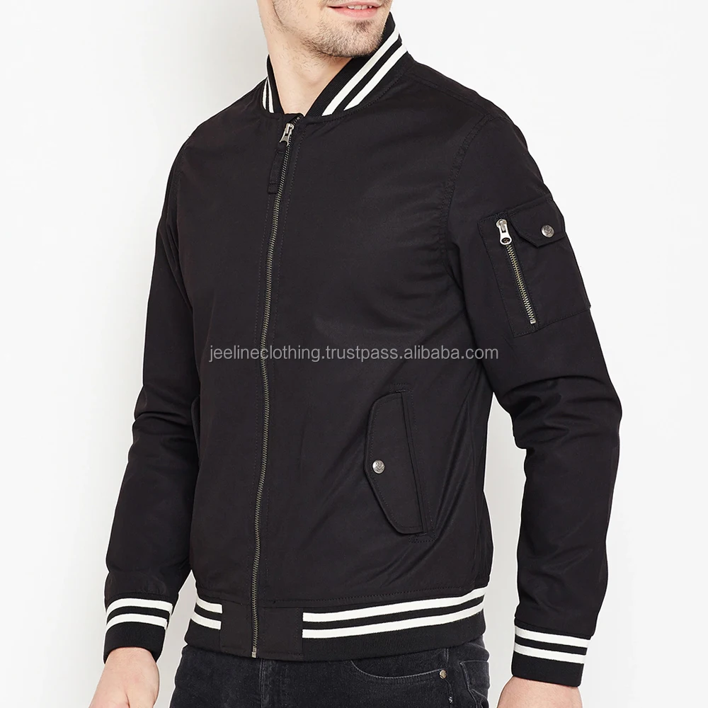 Custom Made Men Bomber Flight Jacket Mens Clothing Best Selling Jacket