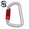 ED Coating steel copper glitter wire rock climbing carabiner