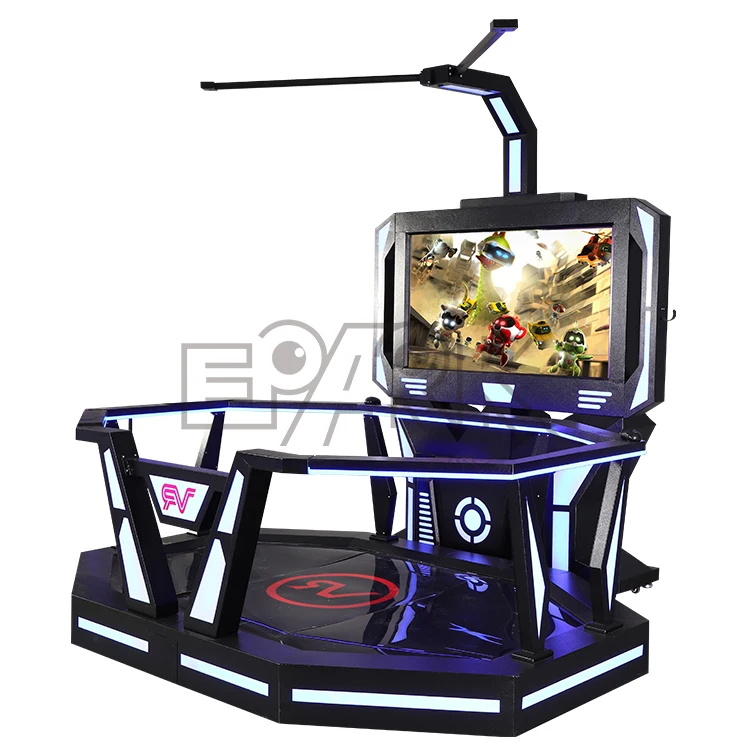 

EPARK vive platform walking and shooting arcade game virtual reality system immersive multimedia for sale