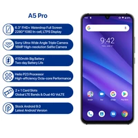 

Hot selling A5 Pro high end 4G smartphone with 6.3 inch good design 4GB+64GB Memory and triple camera and finger print