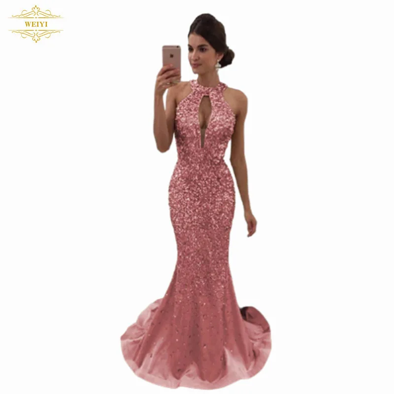 

low price fashion style dress mini Size women casual purple Color Casual Dresses Slim ladies dress shinny appliques skirt, Picture color