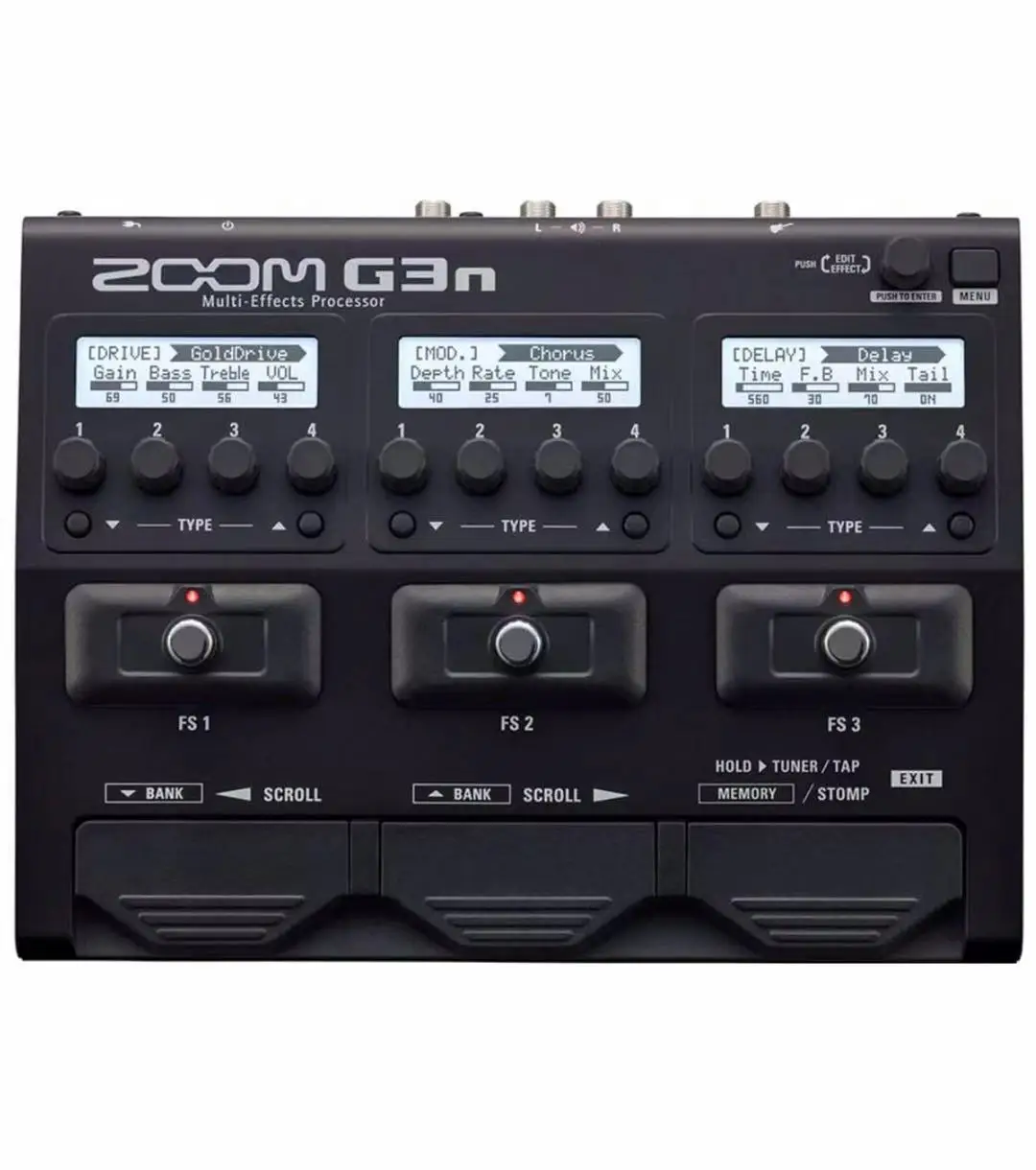 

Multi Guitar effects pedal for electric guitarra Stringed Instruments Parts & Accessories zoom G3N