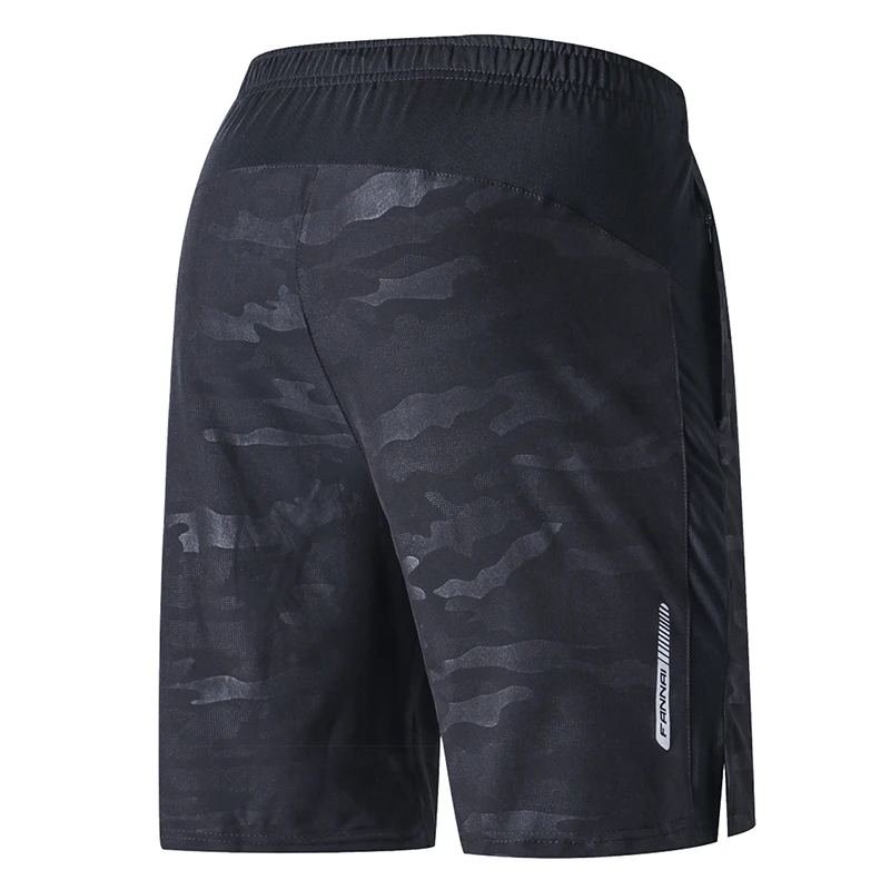 

Running Shorts Men Training Fitness Gym Printing Sport Short Pants
