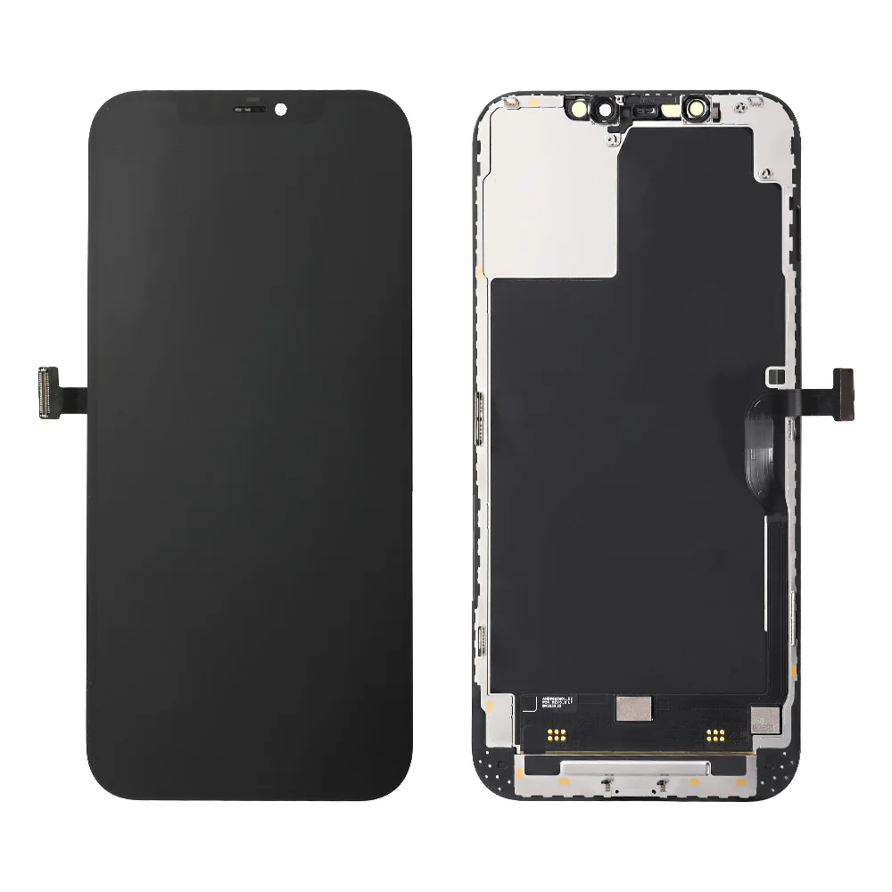 

Elekworld OEM OLED Screen for iPhone 12 Pro Max LCD Display Touch Screen Mobile Phone LCDs Soft Hard OLED Repair Parts