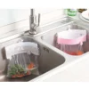 Hanging kitchen sink Prevent odor Garbage Bags Storage Holder Rack