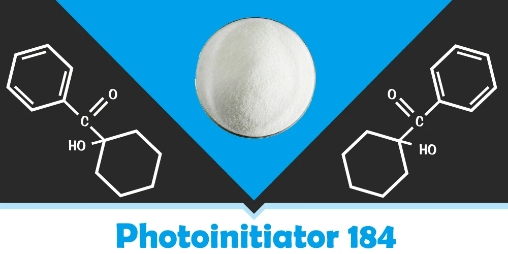 UV Photoinitiator Irgacure 184 99 White Crystalline Powder UV Photoinitiator Irgacure 184 99 White Crystalline Powder