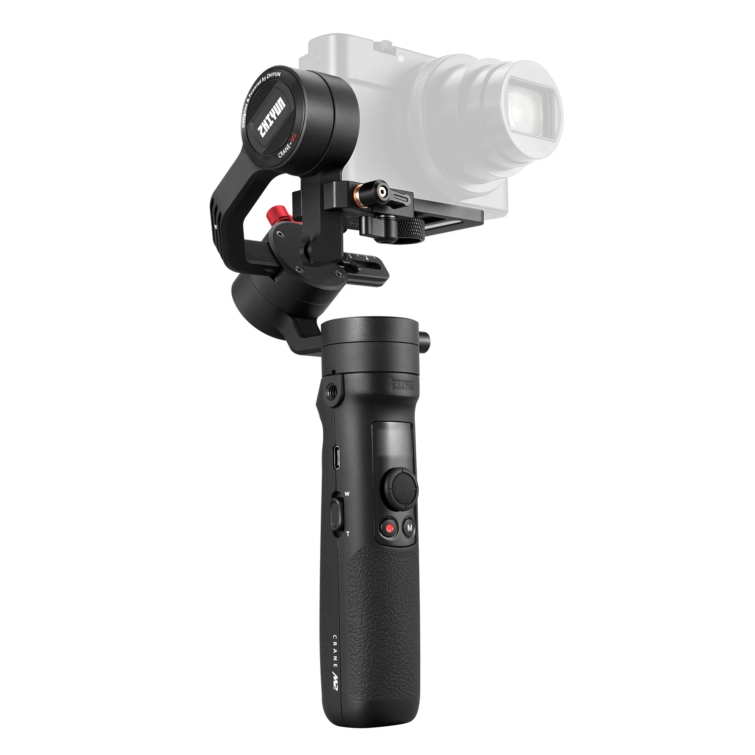 

ZHIYUN Crane M2 3-Axis Handheld Gimbal Stabilizer for Smartphones Action Cameras Compact Cameras and Light Mirrorless Cameras
