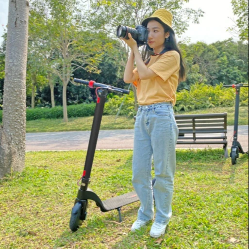 

2019 Latest X8 e scooters 45KM range kick scooter 10 inch 350W electric roller scooter From HX factory