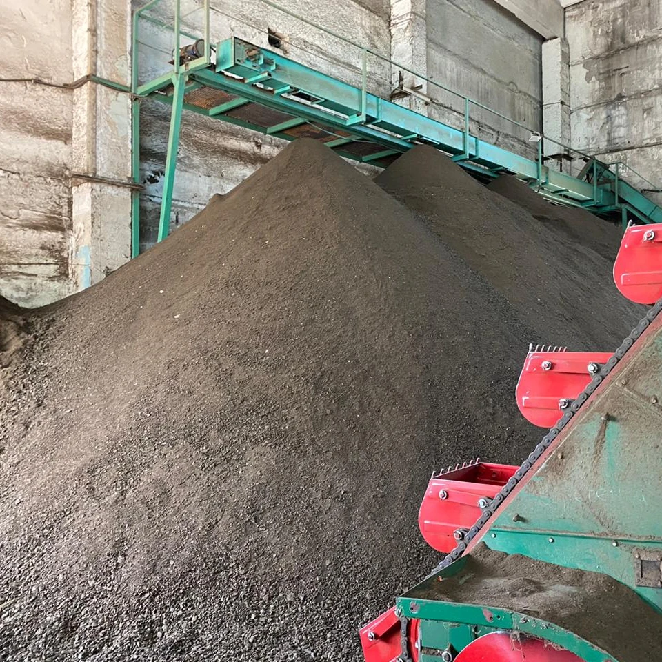 
Low protein sunflower cake feed for fish farms 