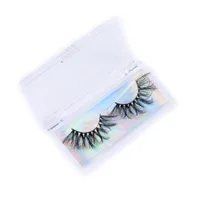 

Private label false lashes wholesale 25mm eye lash vendor 3d mink eyelashes custom logo clear laser acrylic eyelash box
