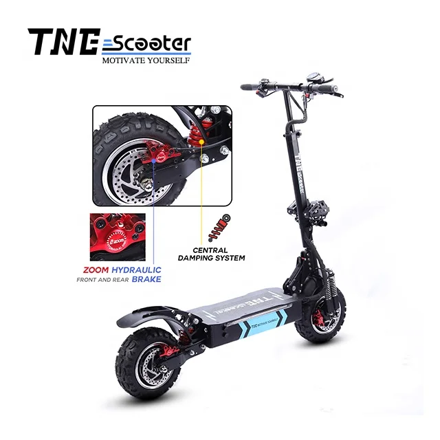 

shenzhen On Stock 11inch TNE v6 60v go board electric electrische scooter, Black with blue