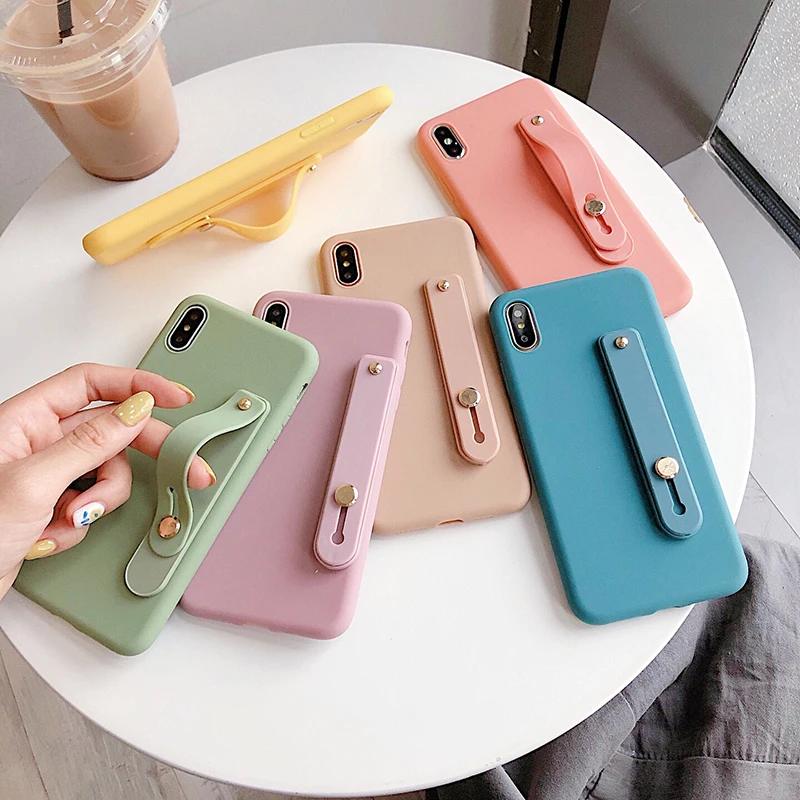 

Beautiful Color TPU Shockproof Phone Case with Holder