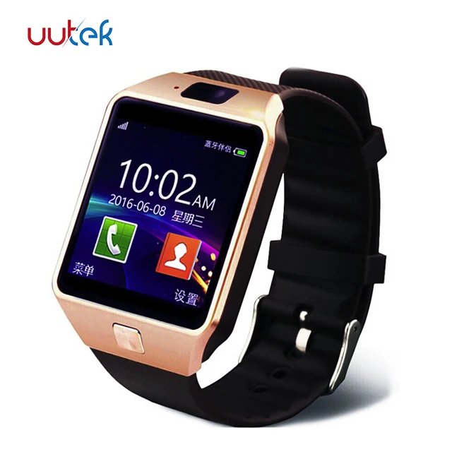 

UUTEK Fitness Tracker Support Smartwatch Phone Smart Watch With Camera Pedometer DZ09