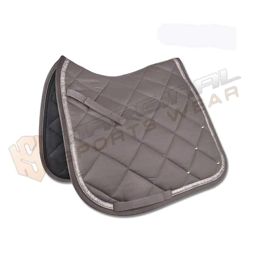 Wholesale Equestrian Equipment Quilted Horse Riding Jumping Saddle Pads