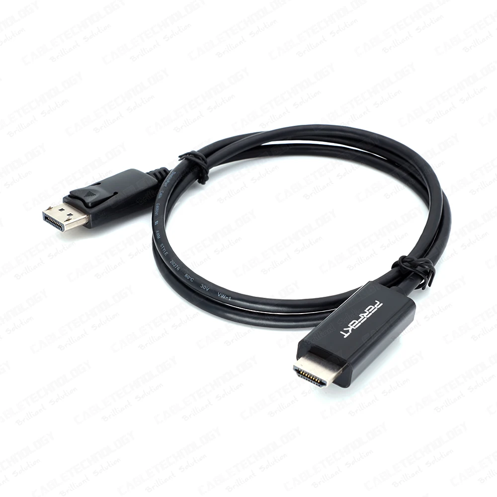 Displayport Dp 1.2 Hdmi 2.0 Cable Male To Male Adapter 4k 60hz - Buy Dp 1.4 2.0 To Hdmi 2.0 Length 1m 1.5m 2m 3m 3ft To Ship,Displayport To