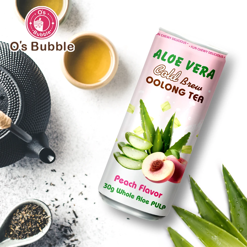 

Formosa Fruit Flavor Oolong Tea With Aloe Vera Sliced Pulps