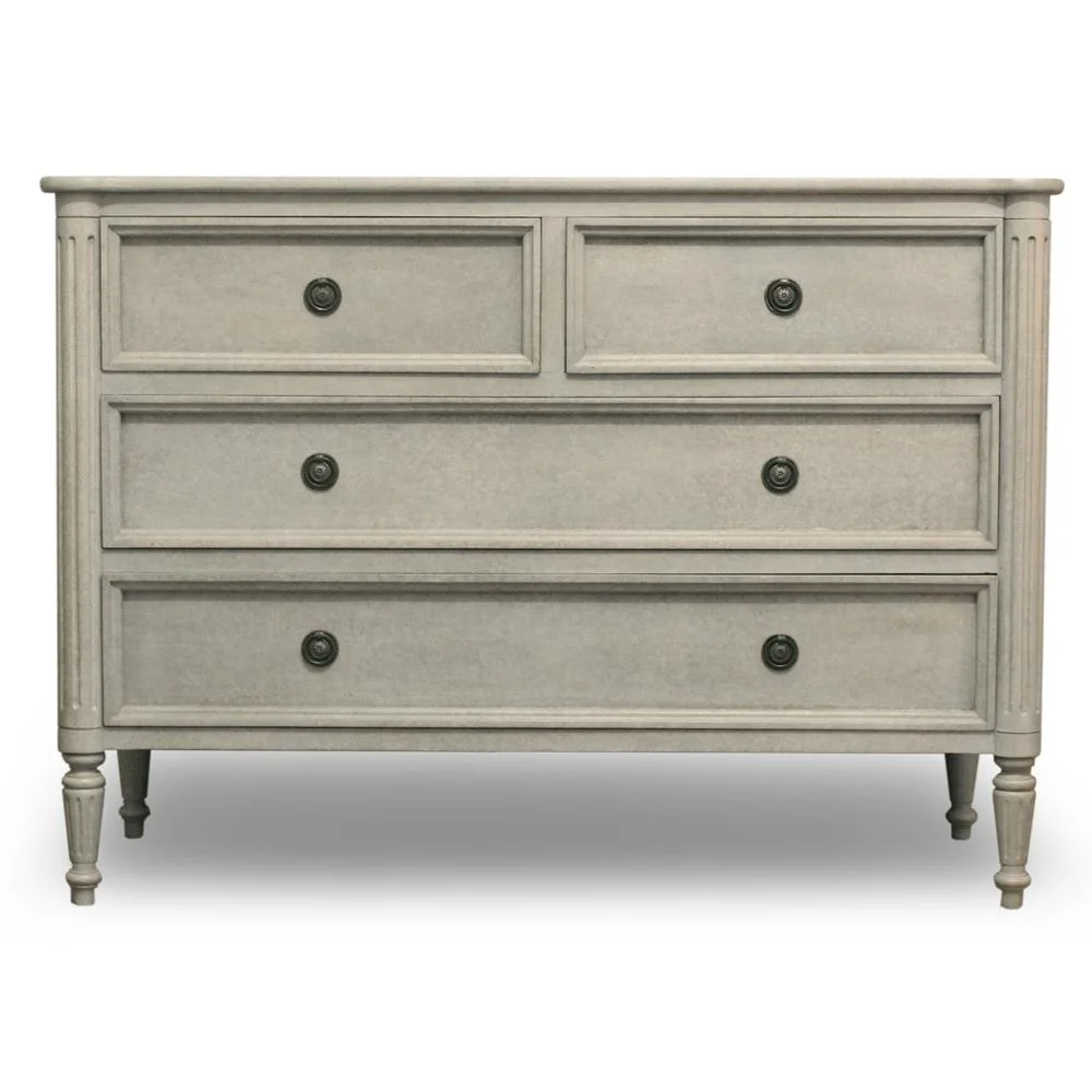 Antique Gustavian Furniture Style Chest Of Drawers Andy Series