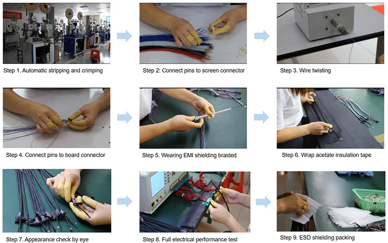 Dual Channel LVDS Cable 30 Pin for Screen - ANKUX.COM