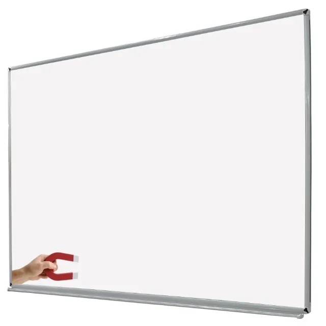 High Quality Magnetic Whiteboard Aluminium Frame Dry Erase Board Classroom  School Office Board 120*240cm