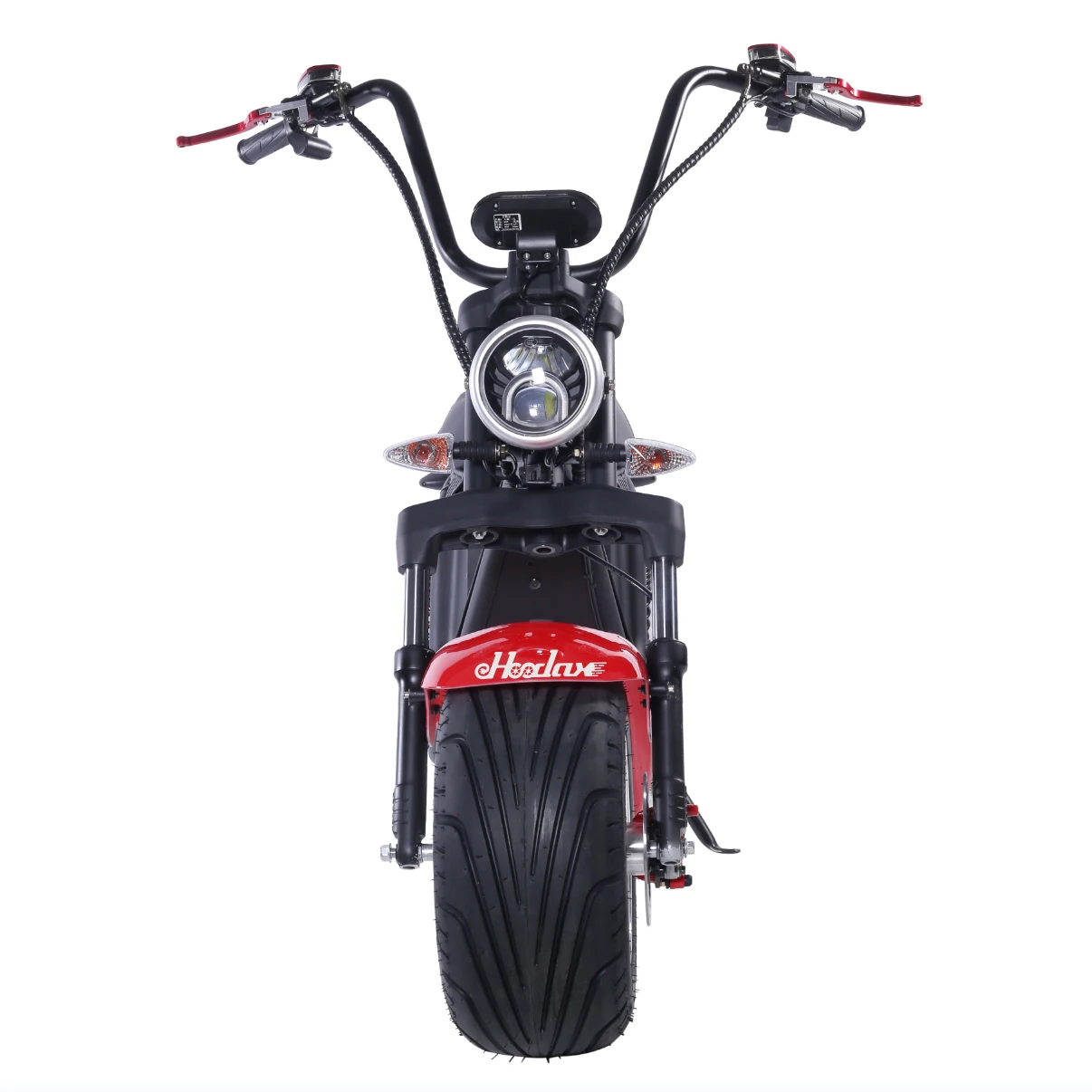 

Citycoco 2021 New Chopper style Electric Scooter 1500W/2000W/2500W 60V 12AH/20AH Powerful Motorcycle, Black and red