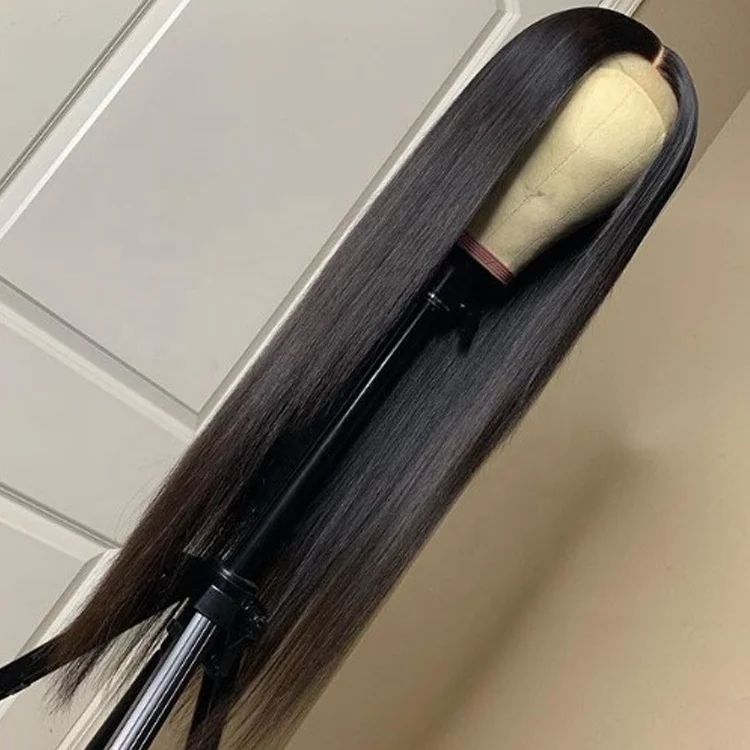 

Highknight Natural Black 4*4 Closure Wig With Baby Hair Density 180%