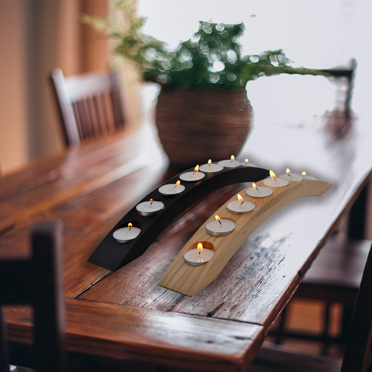 Wholesale Taper Candle Stick Hurricane Light Candelabra /crystal Glass